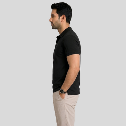 Elossette Premium Polo Shirt for Men | Classic Fit Cotton Polo
