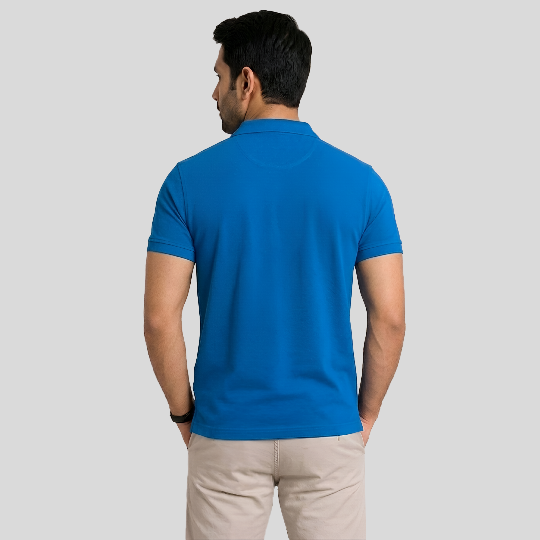 Elossette Premium Polo Shirt for Men | Classic Fit Cotton Polo