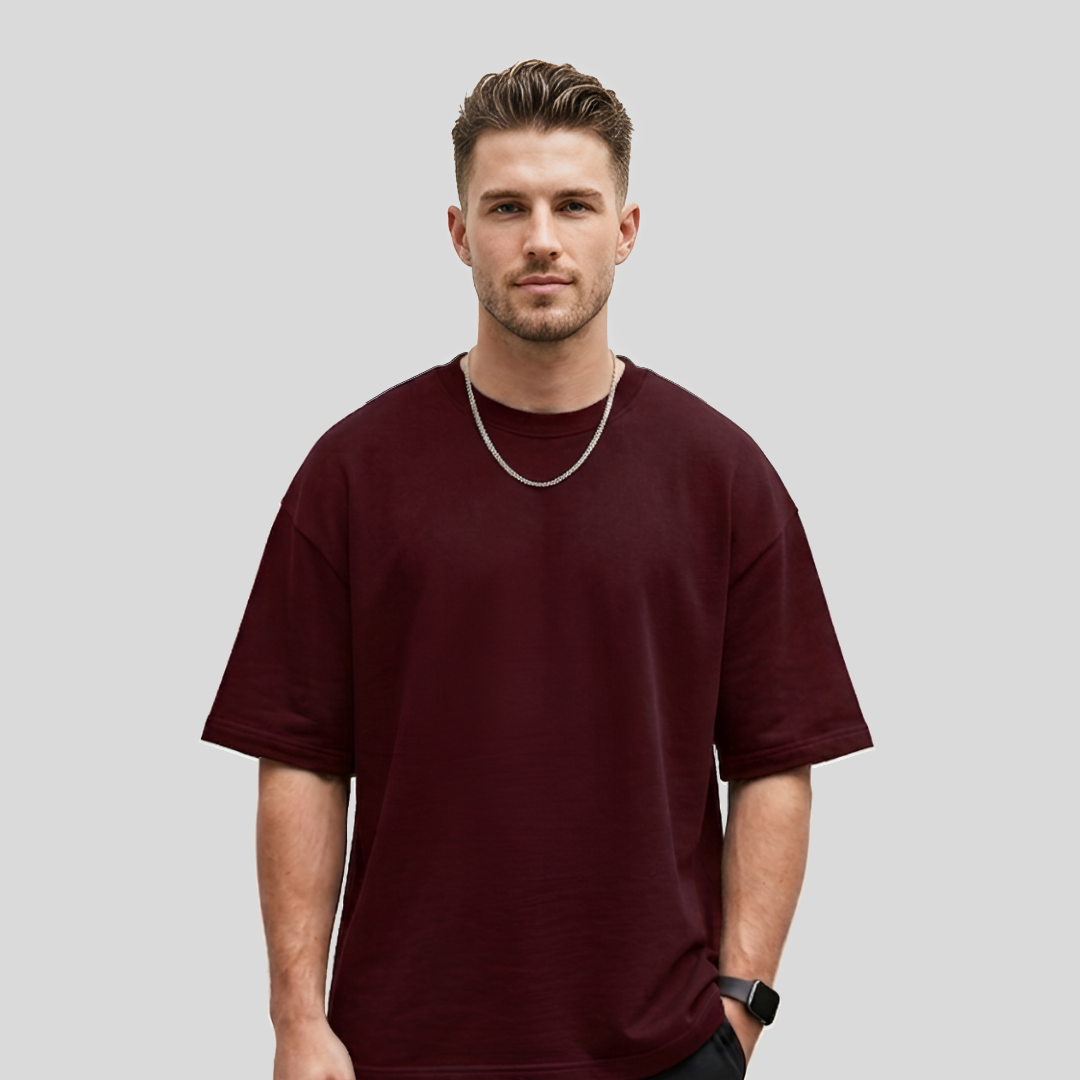 Elossette Essential Oversized Black Tee