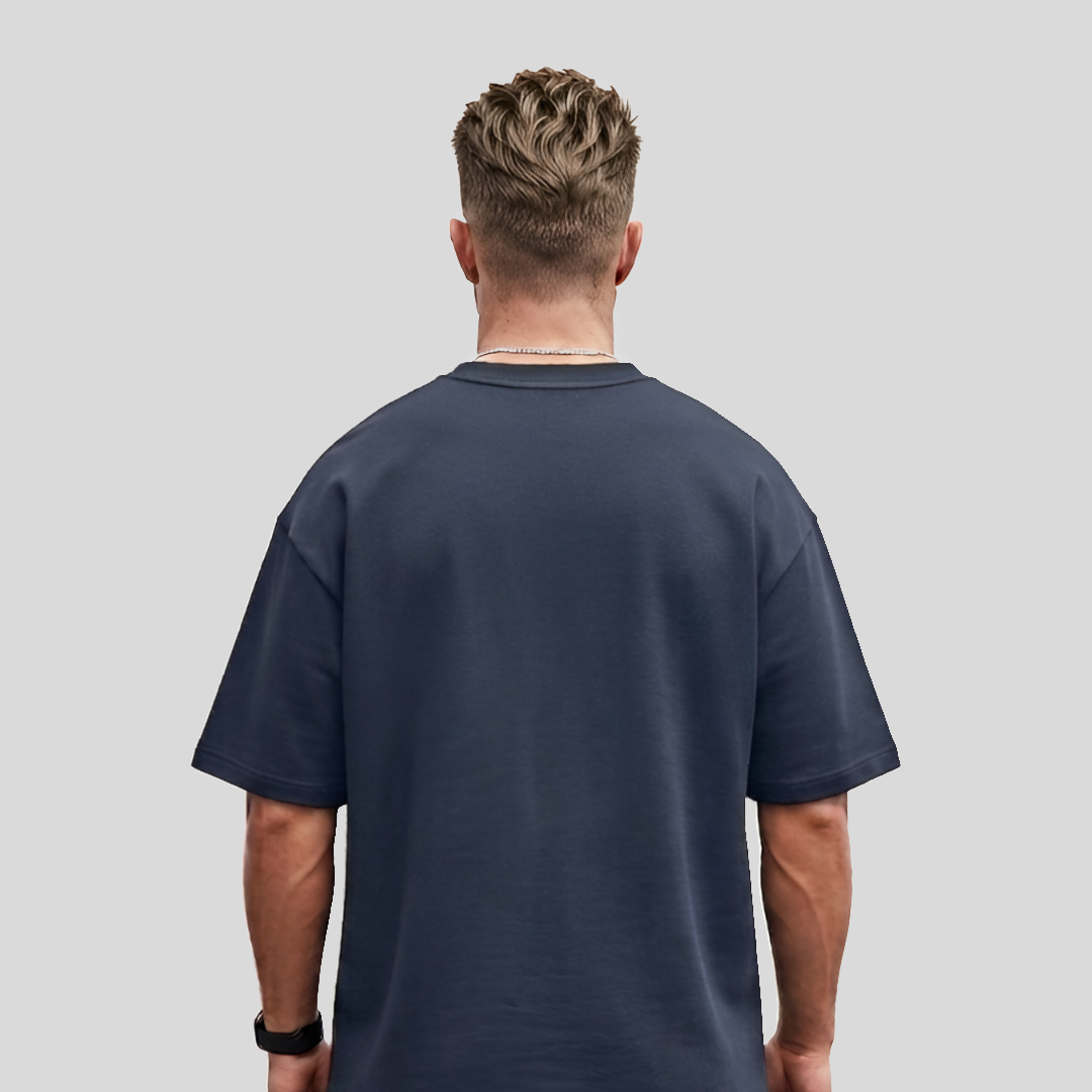 Elossette Essential Oversized Black Tee