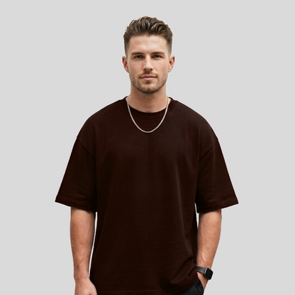 Elossette Essential Oversized Black Tee