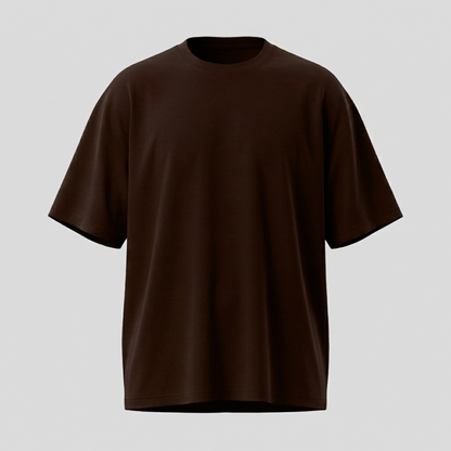 Elossette Essential Oversized Black Tee