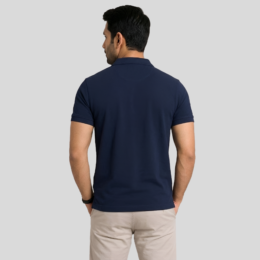 Elossette Premium Polo Shirt for Men | Classic Fit Cotton Polo