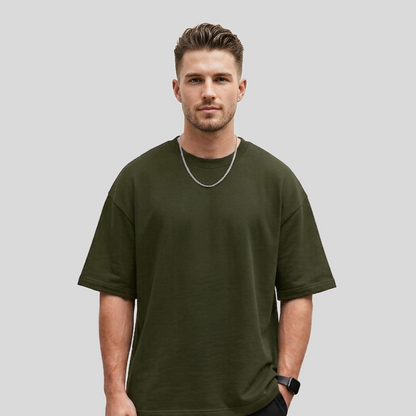 Elossette Essential Oversized Black Tee
