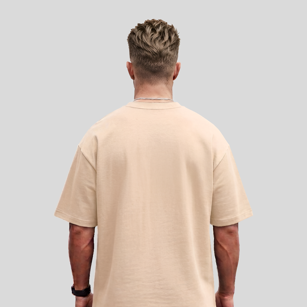 Elossette Essential Oversized Black Tee
