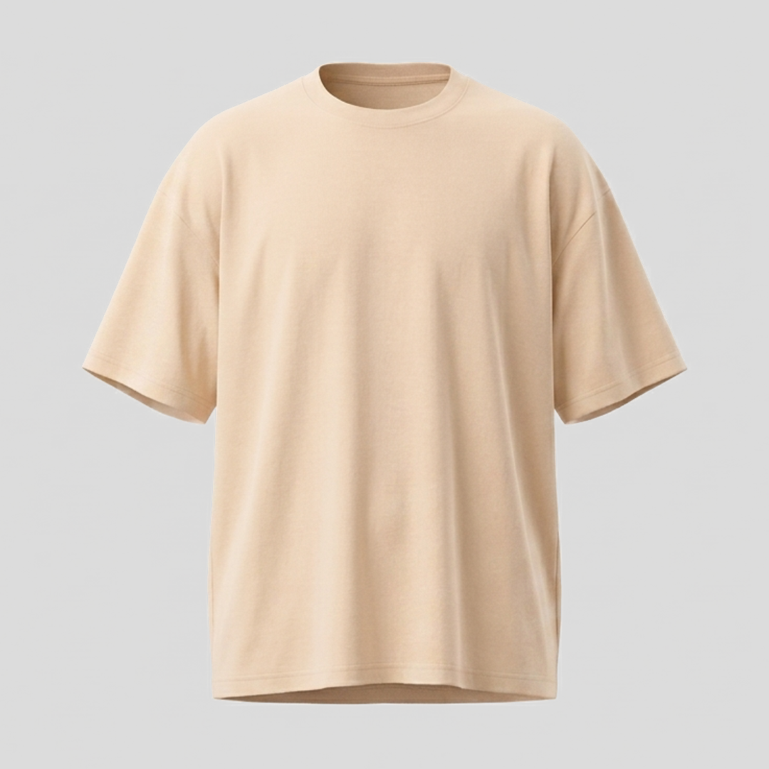 Elossette Essential Oversized Black Tee