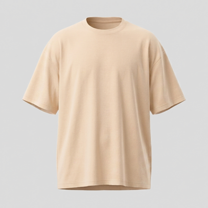 Elossette Essential Oversized Black Tee