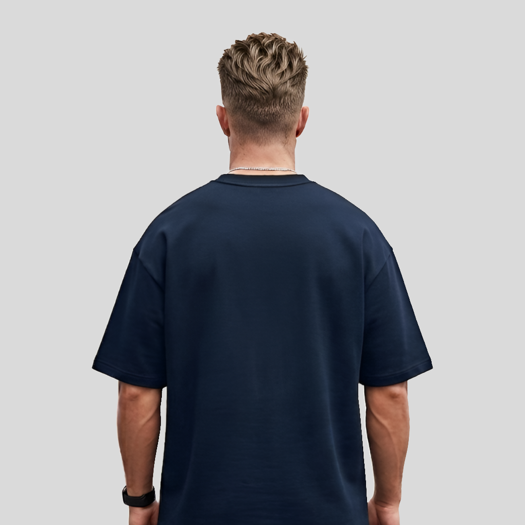 Elossette Essential Oversized Black Tee