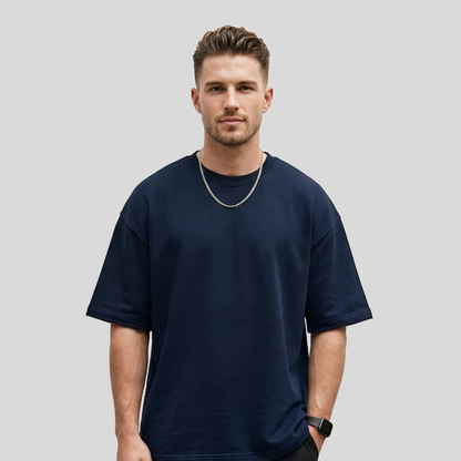Elossette Essential Oversized Black Tee