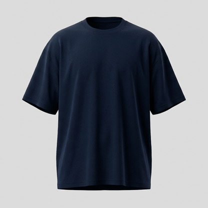 Elossette Essential Oversized Black Tee