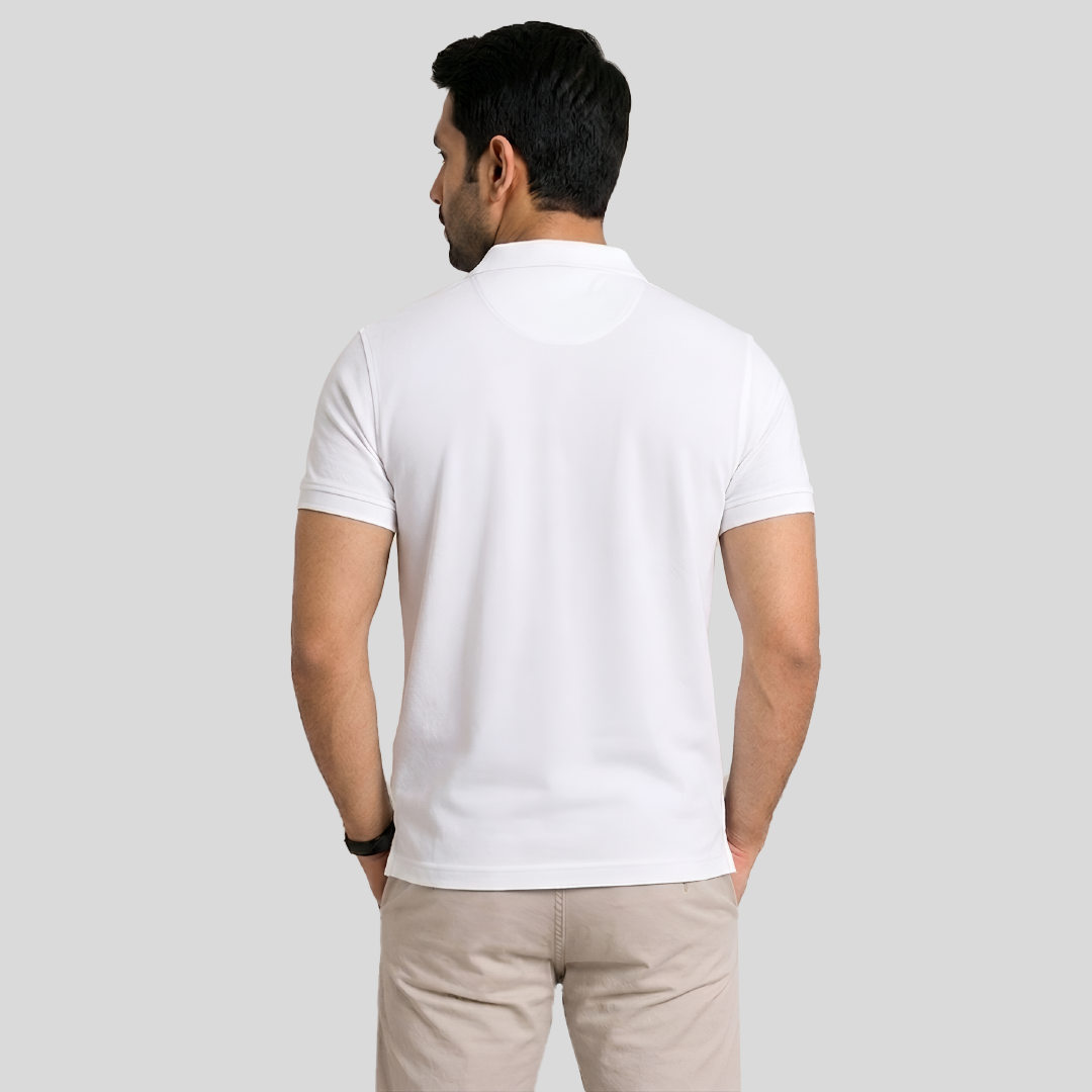 Elossette Premium Polo Shirt for Men | Classic Fit Cotton Polo